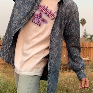 Vintage Scotch Apparel Blue Jean Button-Up